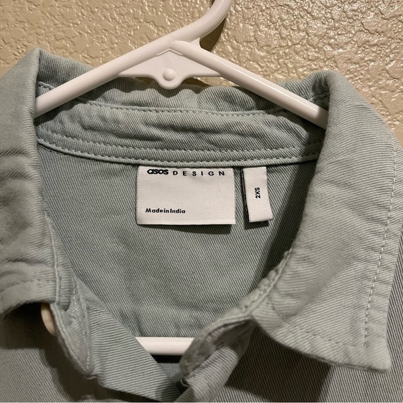 asos oversized men’s button up shirt - Picture 3 of 4